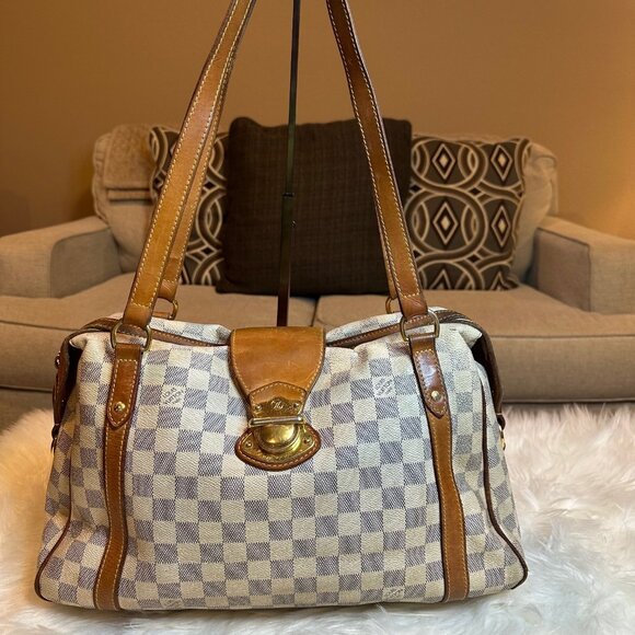 Louis Vuitton Damier Azur Stresa Shoulder Bag - Picture 2 of 15